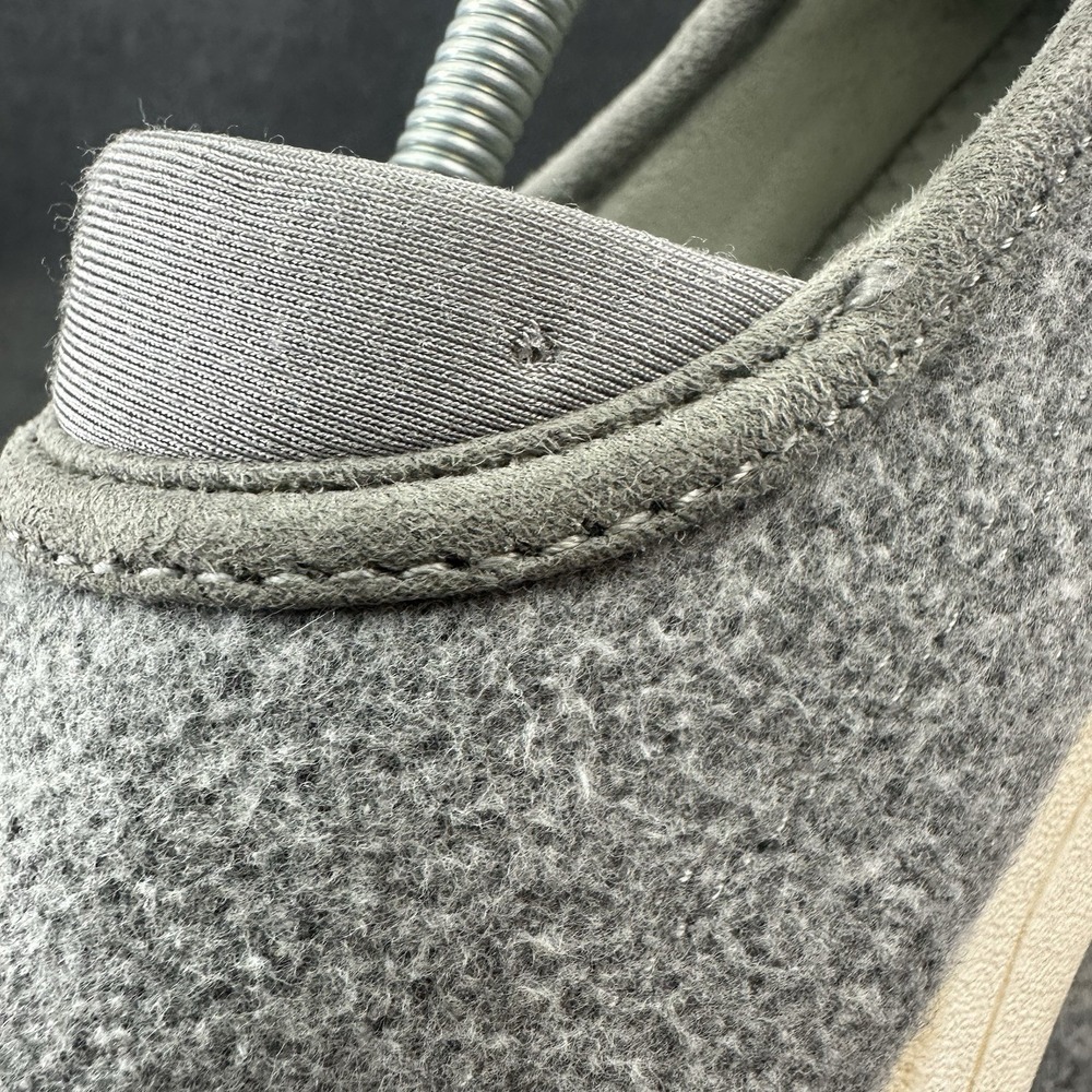 Vessi Shoes Women's 9 Gray Wool Sunday Slip On Day Night Cloud Comfort - Picture 10 of 12